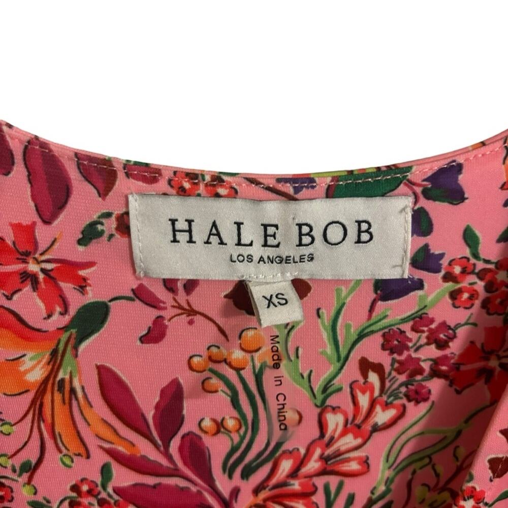 Hale Bob Los‎ Angeles Manila Jersey Floral Pink Dress XS - Picture 3 of 8
